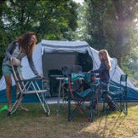 Les Hortensias Grande Tente Familiale Deux Chambres Et Sejour Vue Mer Sur Camping Nature Plestin-les-Grèves Eksteriør bilde